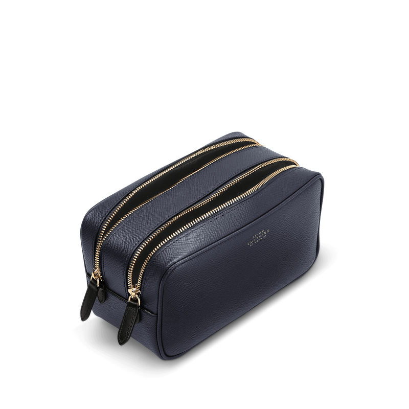 Washbag with Double Zip in Panama