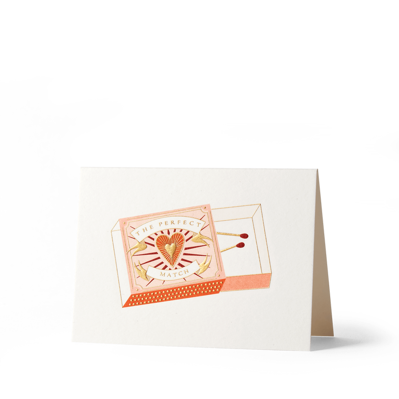 Matches Small Valentine's Day Card