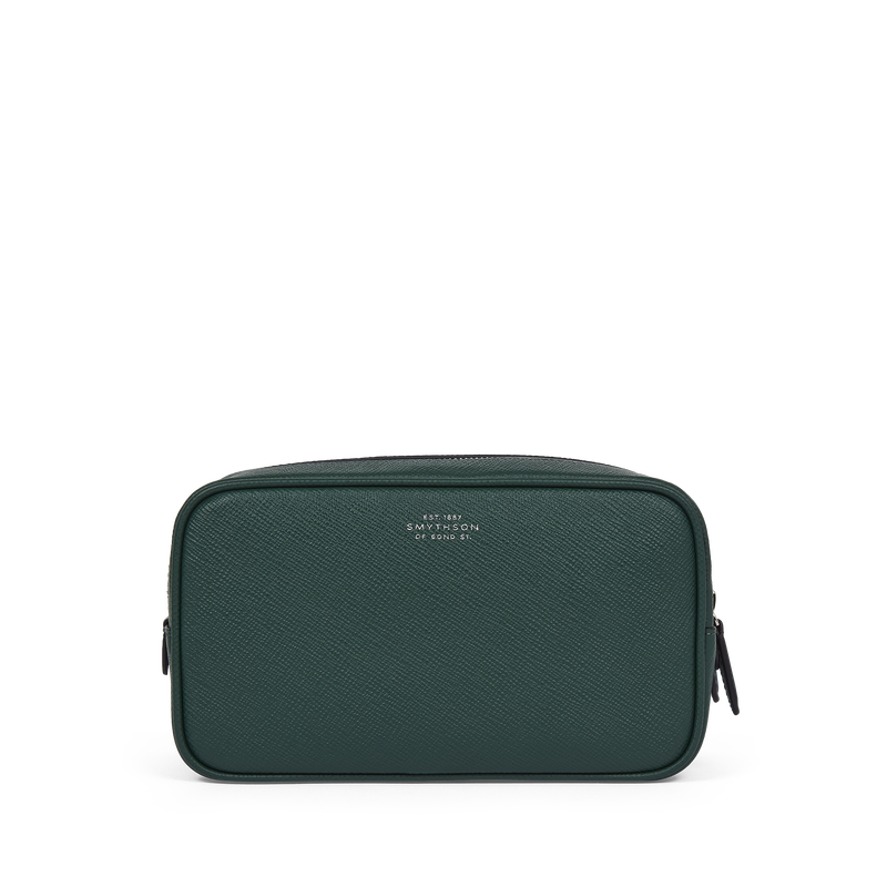 Washbag with Double Zip in Panama