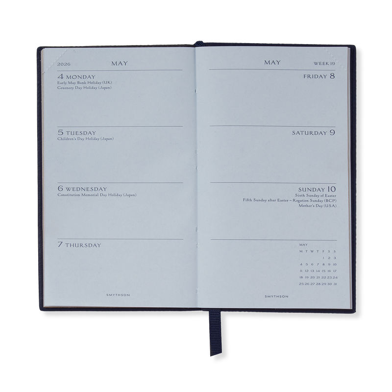 2025-2026 Panama Weekly Agenda with Pocket