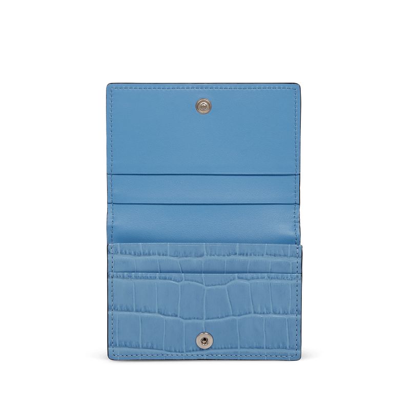 Portacarte con chiusura a pressione in Mara