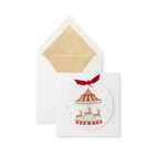 Carousel Christmas Card