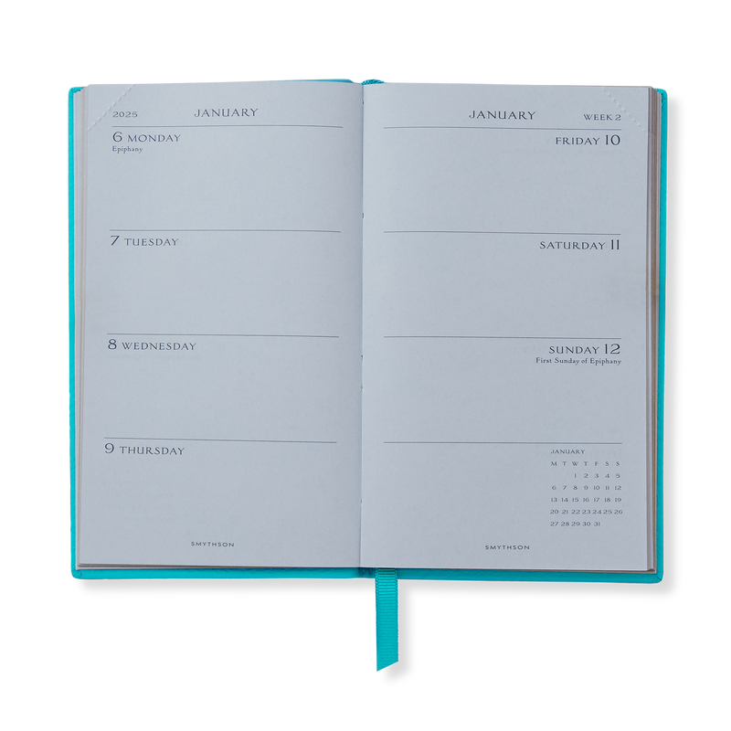 2025 Panama Weekly Diary with Pocket