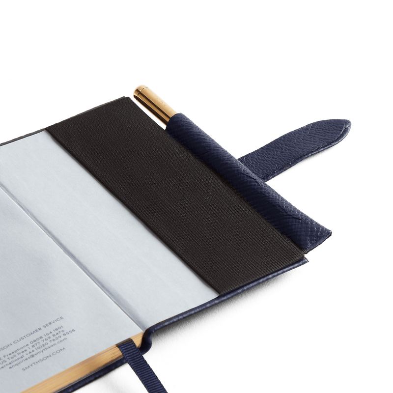 Smythson 2026 Wafer Weekly Diary with Pencil in Panama