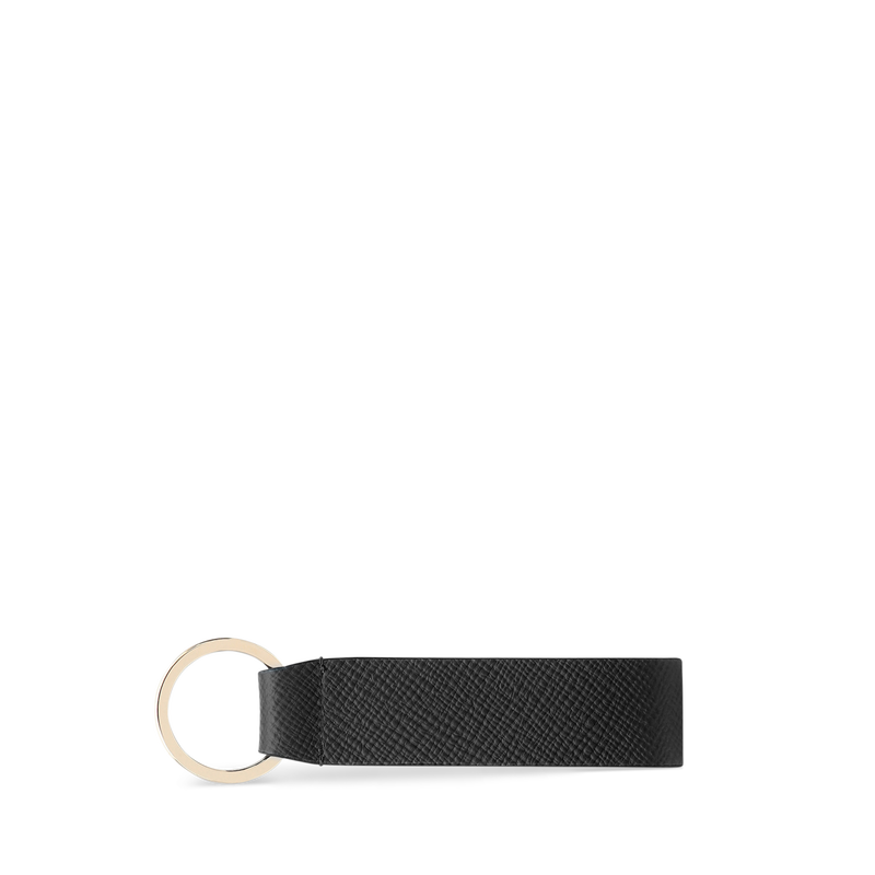 Keyring with Leather Strap in Panama