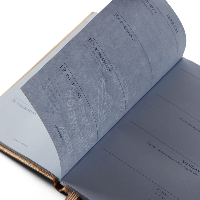 Smythson 2026 Panama Weekly Journal with Pocket 