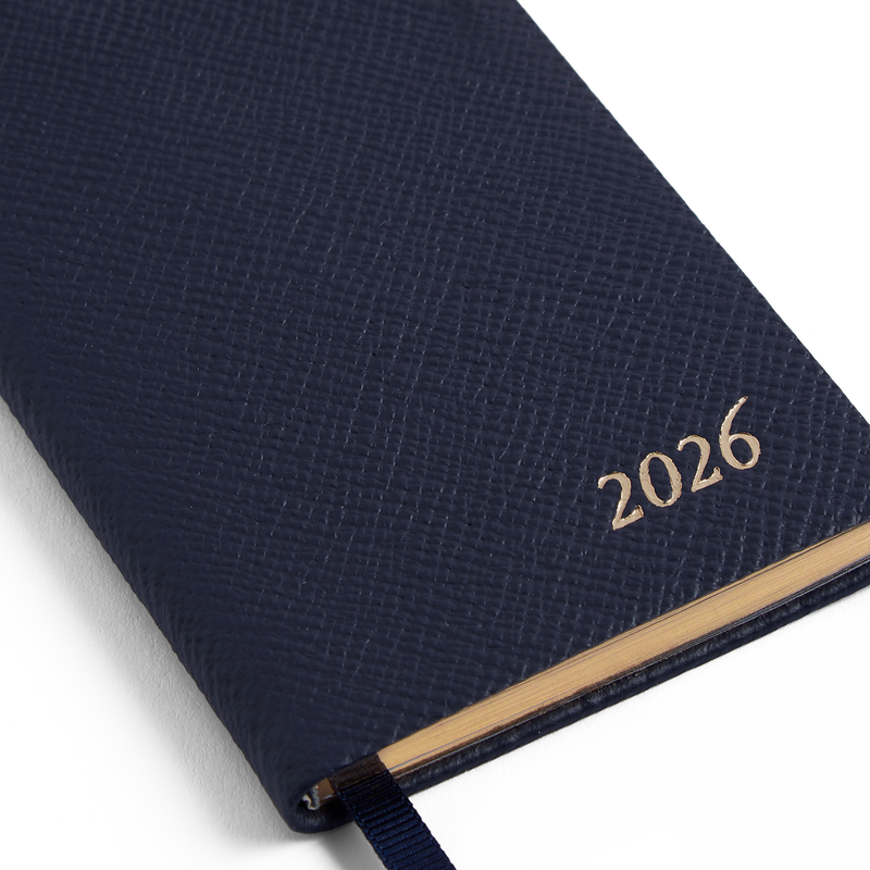Smythson 2026 Wafer Weekly Diary in Panama