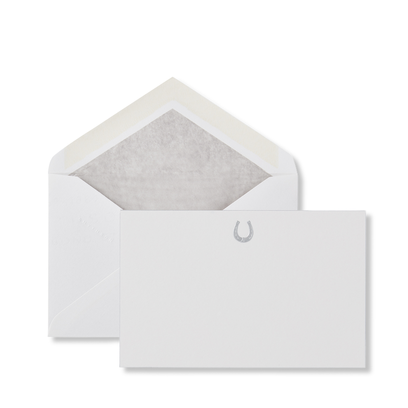 Horseshoe Motif Correspondence Cards