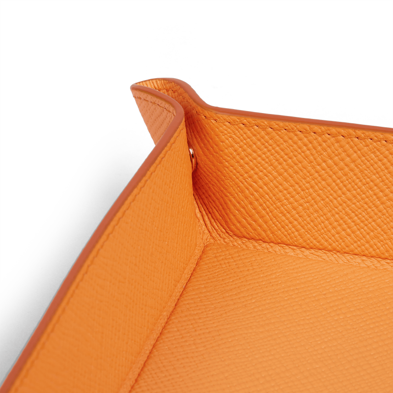 Smythson Large Rectangular Trinket Tray in Panama