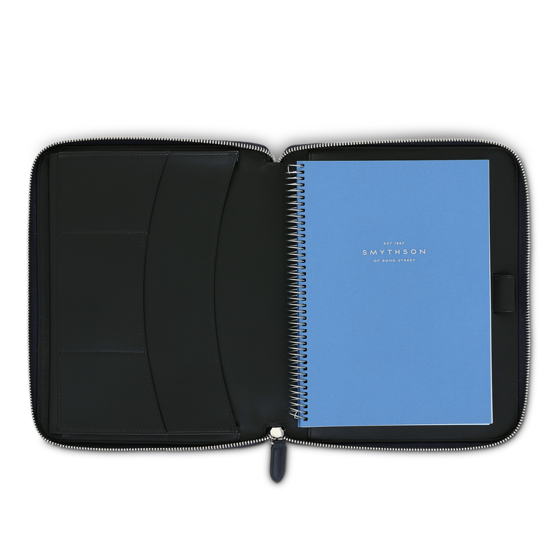 A5 Writing Folder with Zip in Ludlow