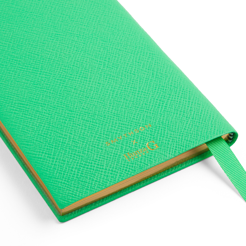 Smythson x Hunza G 'Making Waves' Chelsea Notebook in Panama