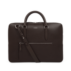 Slim Briefcase with Zip Front in Ludlow