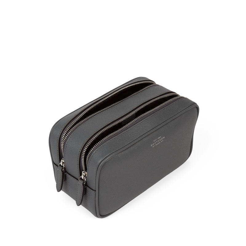 Washbag with Double Zip in Panama