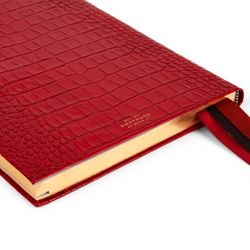 Smythson 2026 Portobello Weekly Vertical Journal with Slide in Mara 