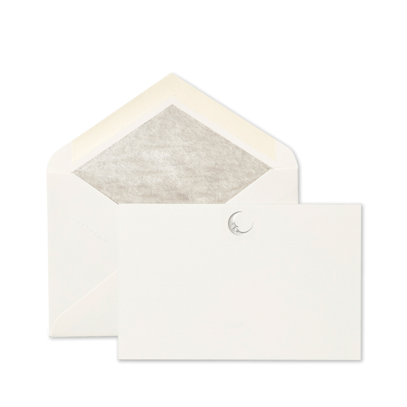 Moon Motif Correspondence Cards