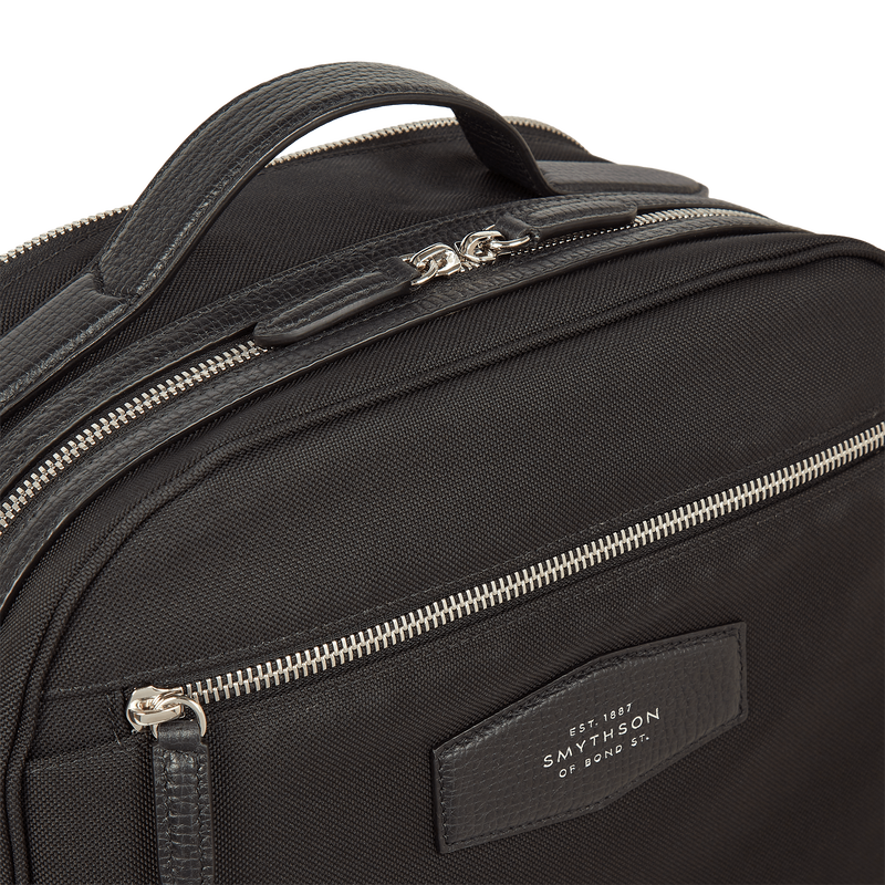 Smythson Backpack in Norton Canvas