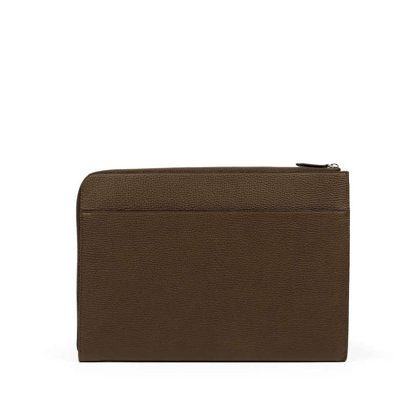 Smythson Small Laptop Case with Zip in Ludlow