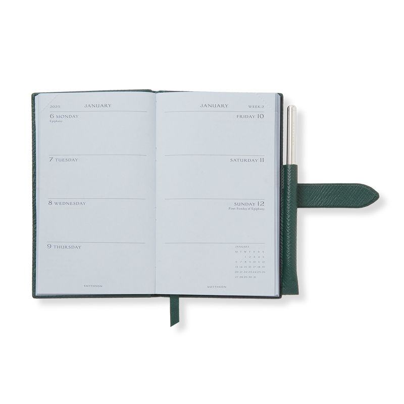 2025 Panama Weekly Diary with Pencil