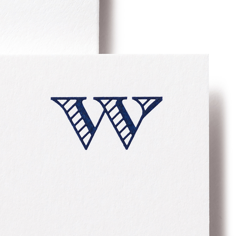 W Alphabet Correspondence Cards