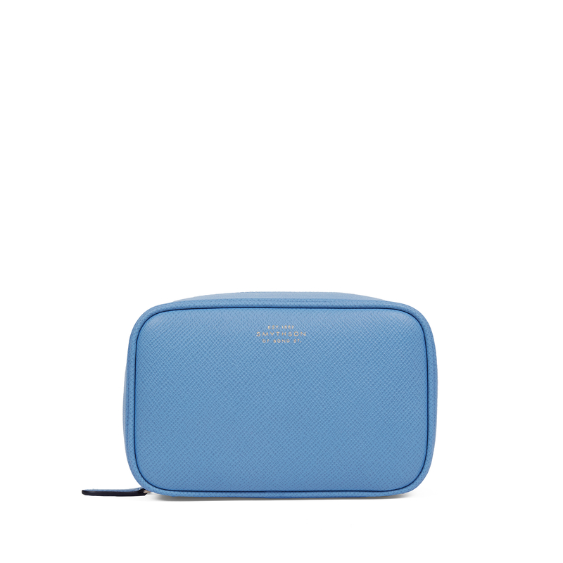 Smythson Rectangular Cosmetic Case in Panama