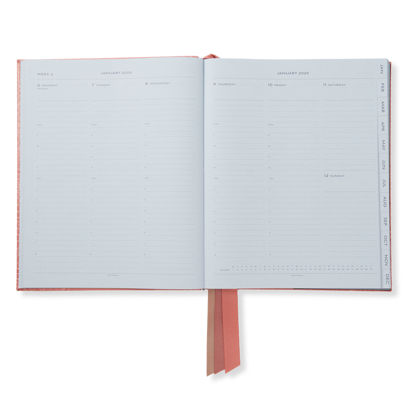 2025 Portobello Weekly Vertical Diary in Mara