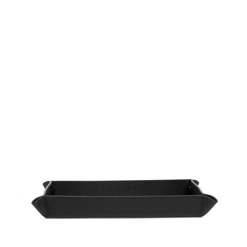 Smythson Small Rectangular Trinket Tray in Panama