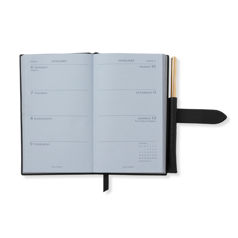 2025 Panama Weekly Diary with Pencil