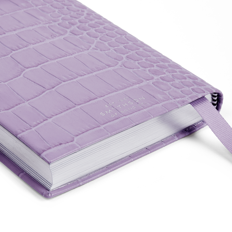 Smythson 2026 Premier Daily Fashion Journal with Slide in Mara 