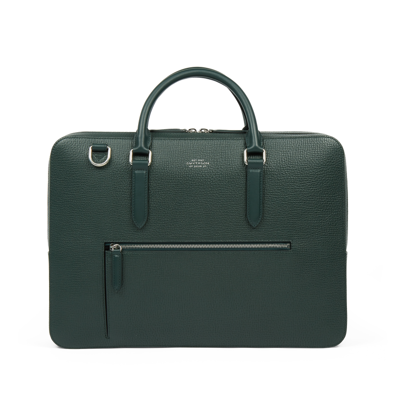 Large Briefcase with Zip Front in Ludlow