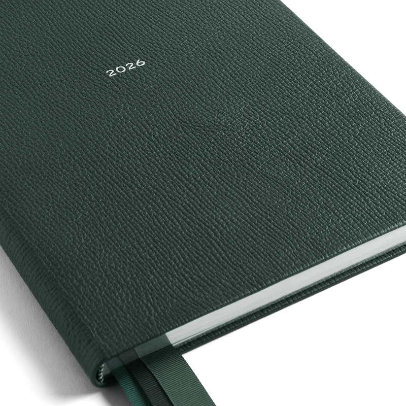 Smythson 2026 Portobello Weekly Vertical Journal in Ludlow 