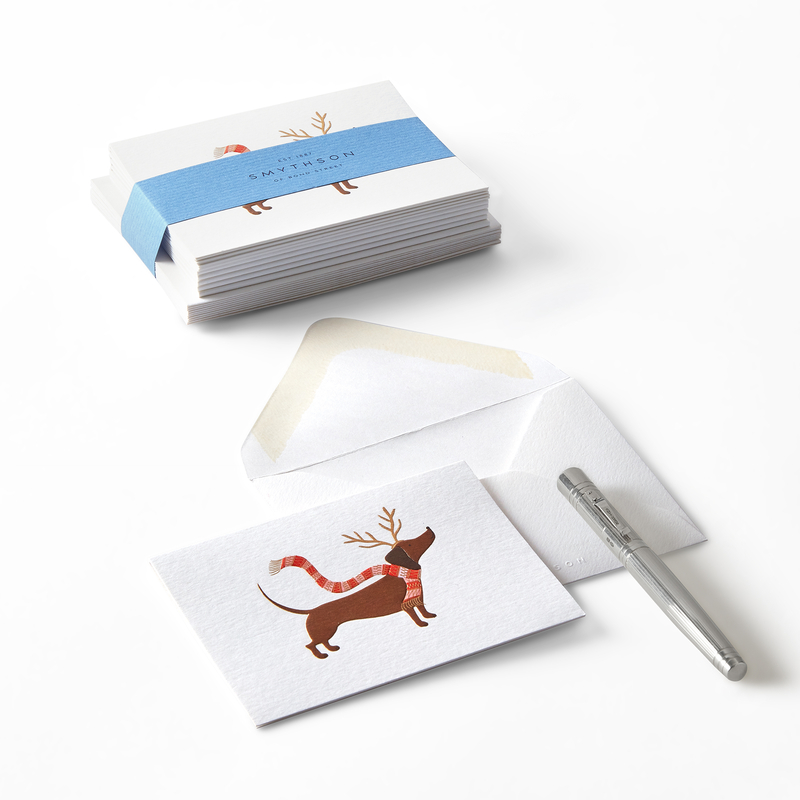 Dog Christmas Gift Card Set