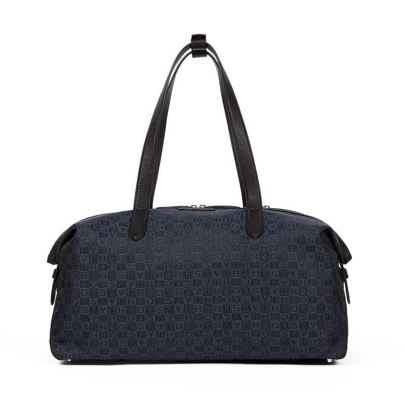 Small Travel Bag in Stamp Canvas