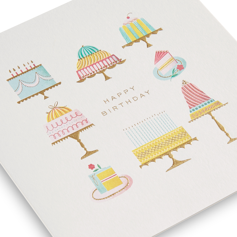 Birthday Cakes Card