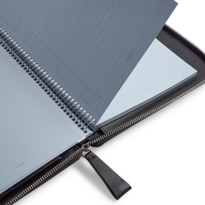A5 Writing Folder with Zip in Ludlow