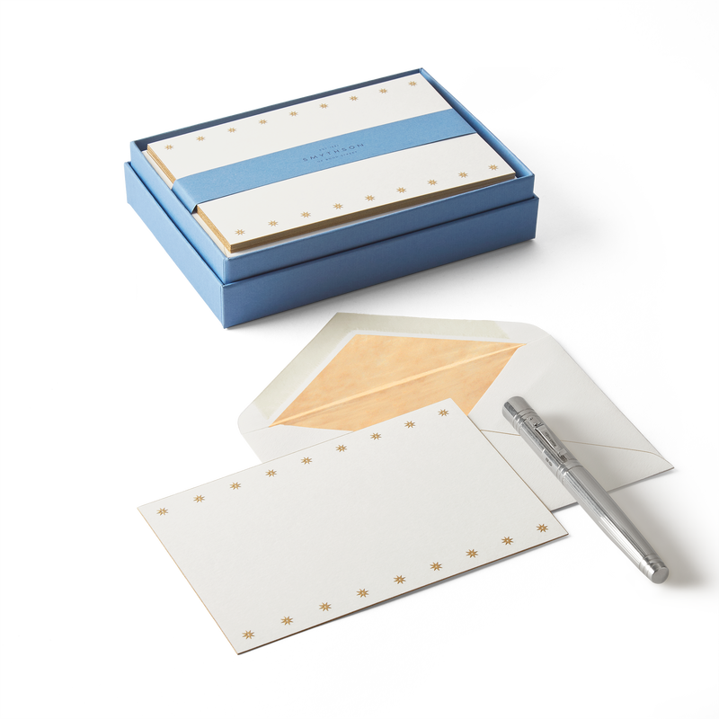 Stars Motif Correspondence Cards