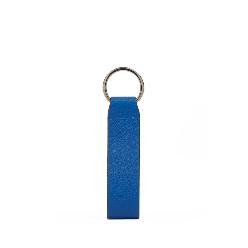 Keyring with Leather Strap in Panama