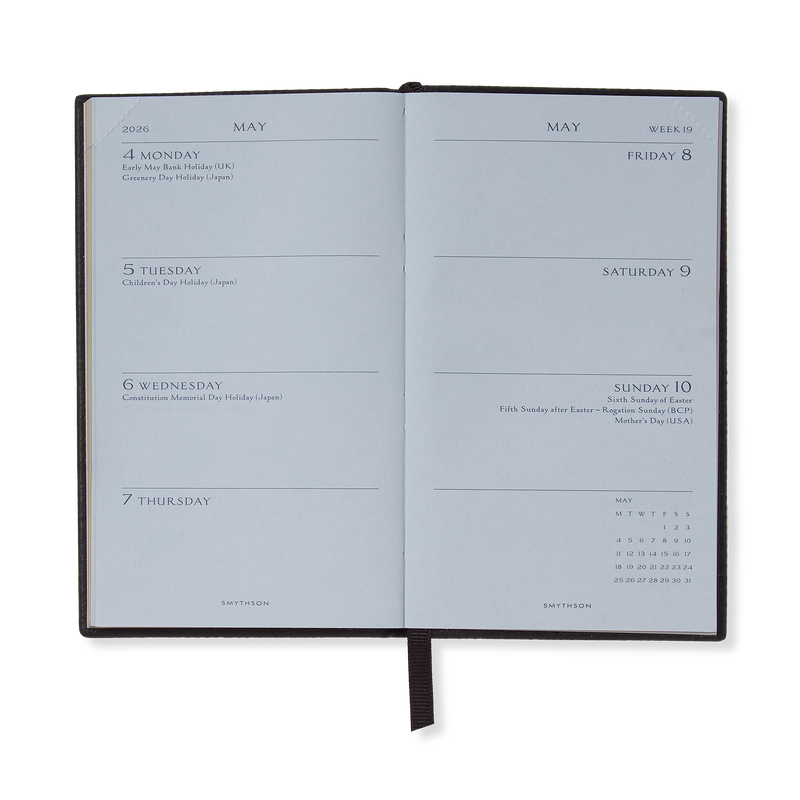 2025-2026 Panama Weekly Agenda with Pocket