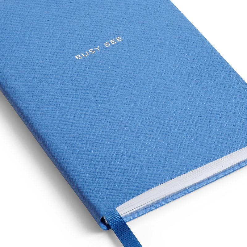 Smythson Busy Bee Panama Notebook