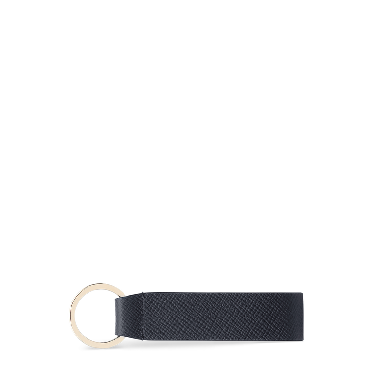 Keyring with Leather Strap in Panama