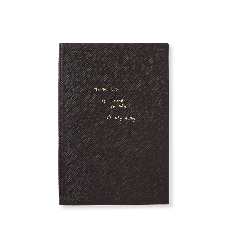 Smythson x Thomas Lélu 'To Do List' Chelsea Notebook in Panama