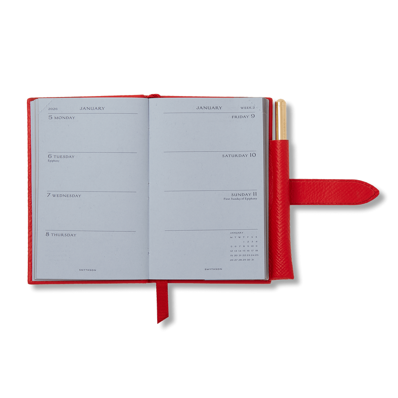 2026 Wafer Weekly Agenda with Pencil in Panama 