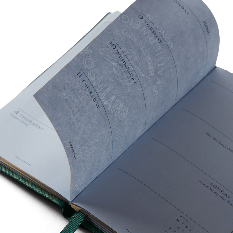 Smythson 2026 Panama Weekly Journal with Pencil 