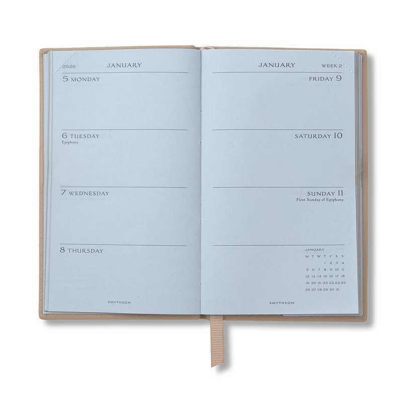 2026 Panama Weekly Journal with Pocket 