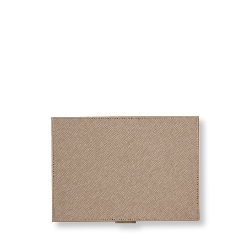Smythson Small Jewellery Box with Tray in Panama