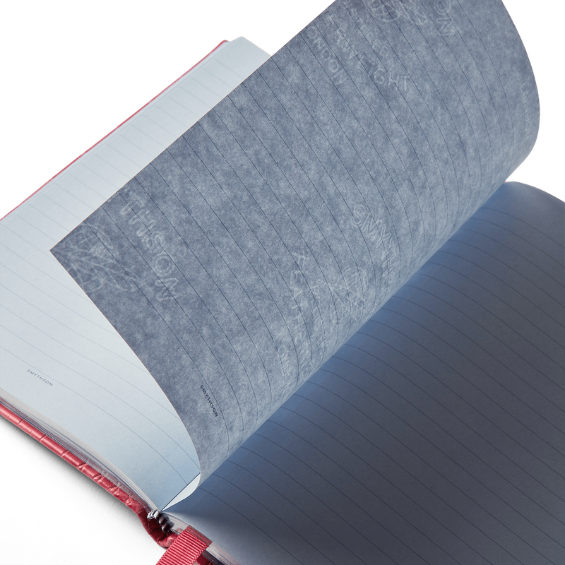 Smythson Soho Notebook with Slide Closure in Mara