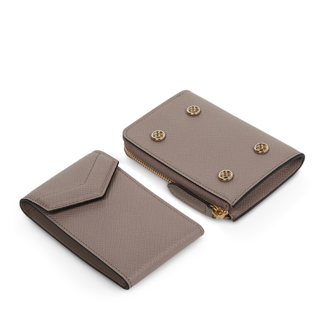 Envelope Card Case with Zip Pouch in Panama