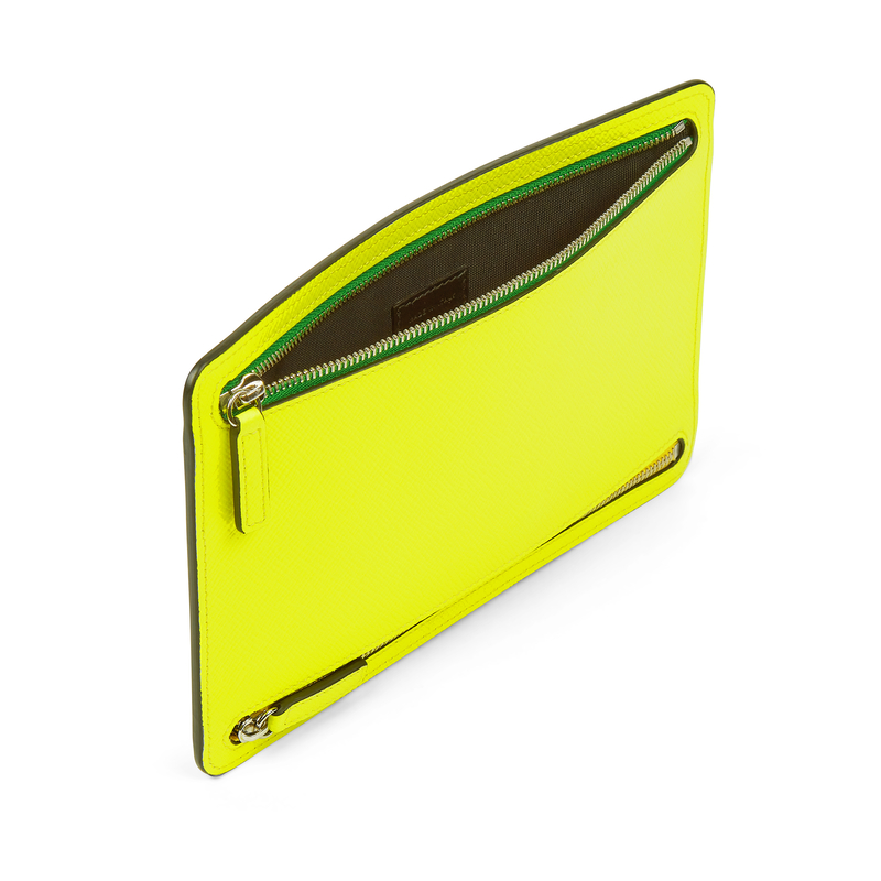 Smythson Multi-Zip Case in Panama