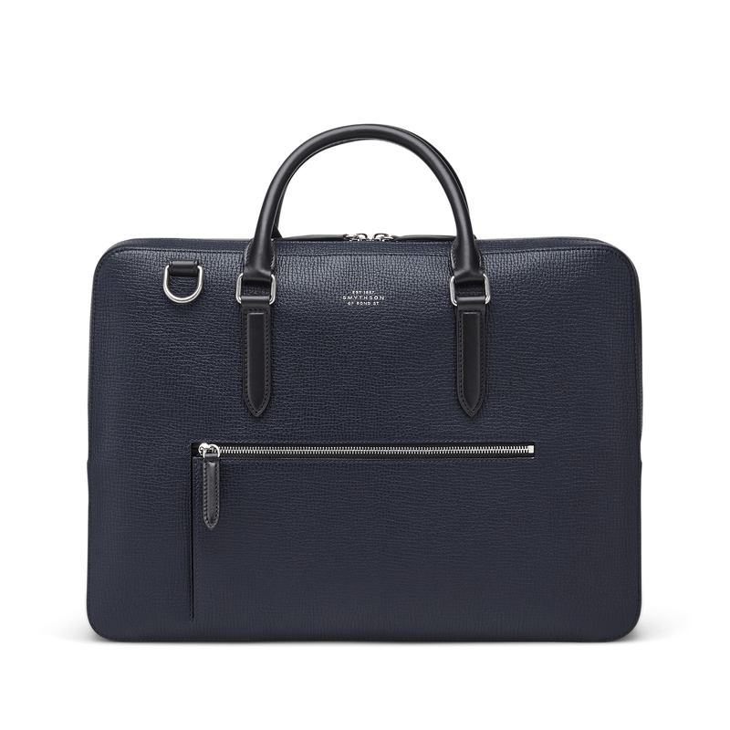 Large Briefcase with Zip Front in Ludlow