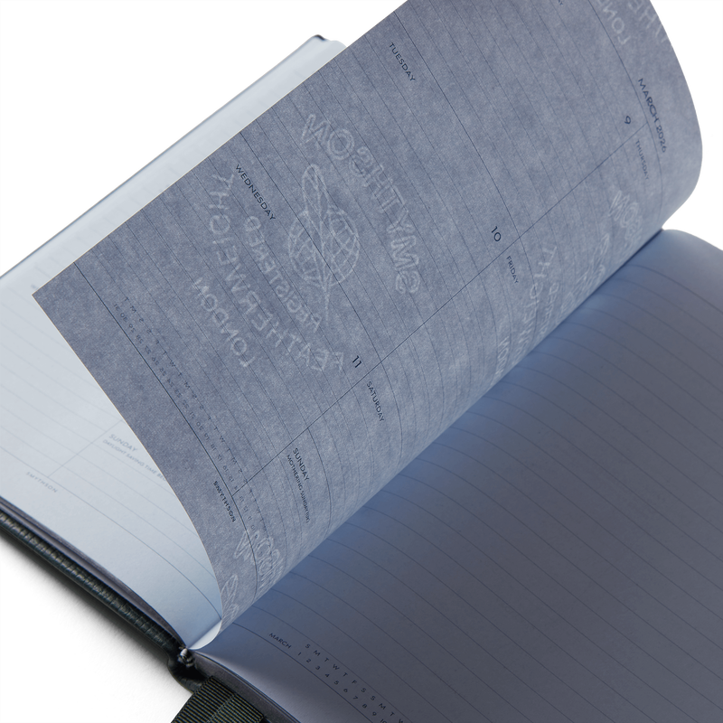 Smythson 2026 Soho Weekly Journal in Ludlow 