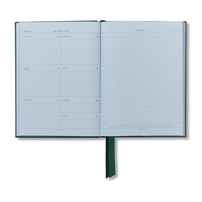 Smythson 2026 Soho Weekly Journal in Panama 